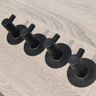 Bauni B-020 Nordic Style (Black) 4pcs