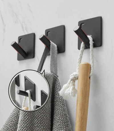 IwConcept JIN-Aluminum Type-2 (S) 3pcs Black