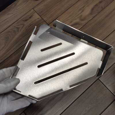 Tauset H5187 Angular SUS304 25cm Matte Silver