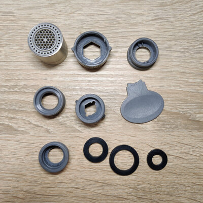 Lanfey CH-001 Silver + adapters