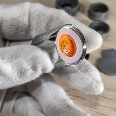 Lanfey CH-001 Chrome + adapters