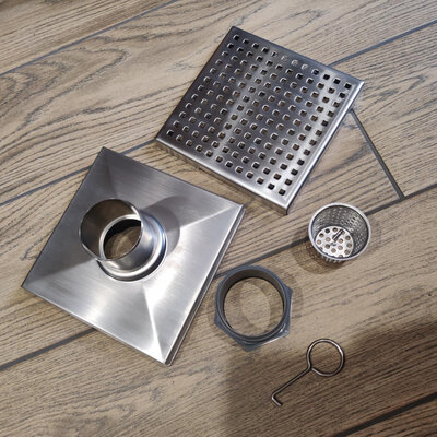 DISFACT DTQ-1 Premium 15x15cm SUS304 Silver