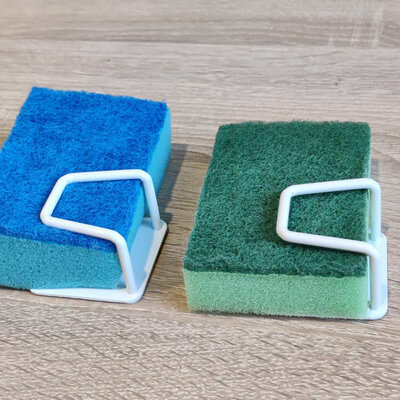Haowa Sponge Holder (3M) 2pcs White
