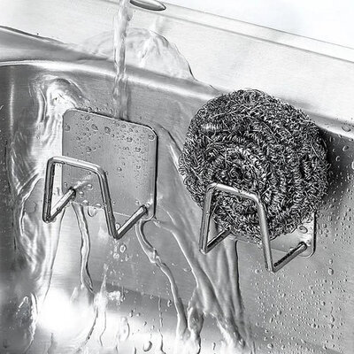 Jelos Sponge Holder (Glue) 2pcs Silver