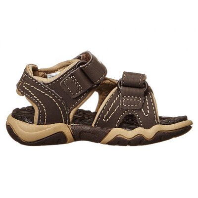 Timberland Kids Adventure Seeker 2-Strap Sandal 28.5 (Brown/Tan)