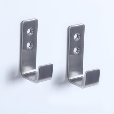 Disfact L-hook 2pcs Silver