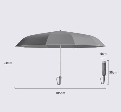ZUODU T23147 105cm Smile Gray