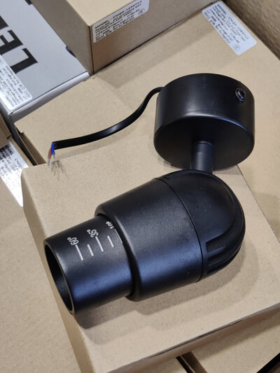 Pinton CNTD-104512 7W 3000K Black