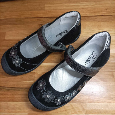 Jumping Jacks Kids Comet 25 (Black Suede)