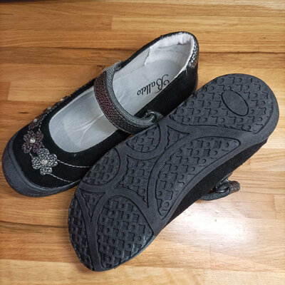 Jumping Jacks Kids Comet 27 (Black Suede)