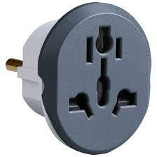 ProZone Connersion Universal Plug KT-168 (US/UK/AU in EU) Gray