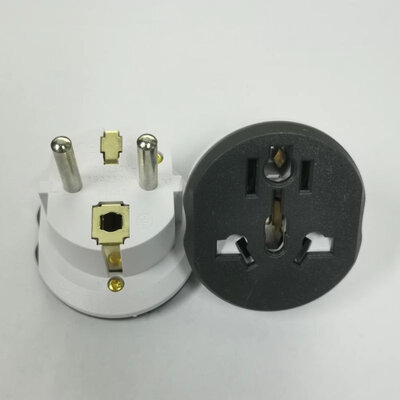 ProZone Connersion Universal Plug KT-168 (US/UK/AU in EU) Gray