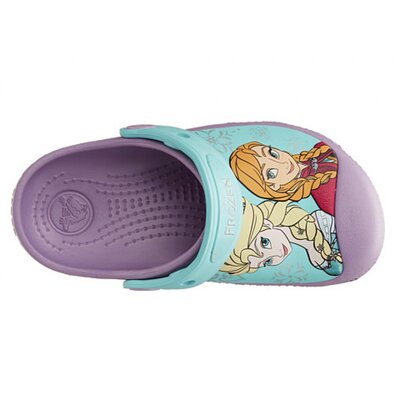 Crocs Kids CC Frozen Clog 19-21 (Iris)