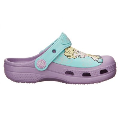 Crocs Kids CC Frozen Clog 19-21 (Iris)