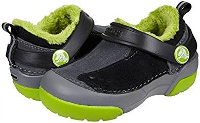 Crocs Dawson slip-on lined sneakerps 25 (charcoal/black)