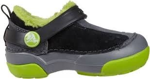 Crocs Dawson slip-on lined sneakerps 25 (charcoal/black)