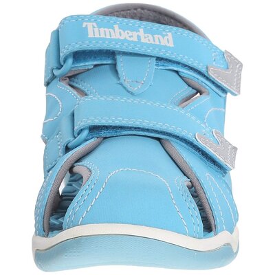 Timberland Kids Adventure Seeker Closed Toe Sandals 34.5 (Lite Blue)