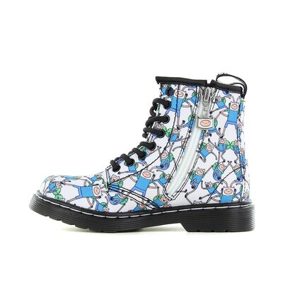 Dr. Martens Kid's Collection Delaney 33 (Finn Print)