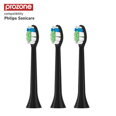ProZone Premium-Diamond (for Philips) Hard Black 3pcs