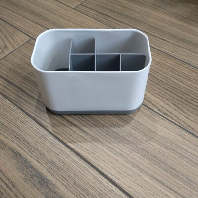 EasyStore Toothbrush Caddy XL-size Gray
