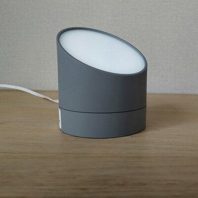MUID Clock Night Light (FZ-01) Grey
